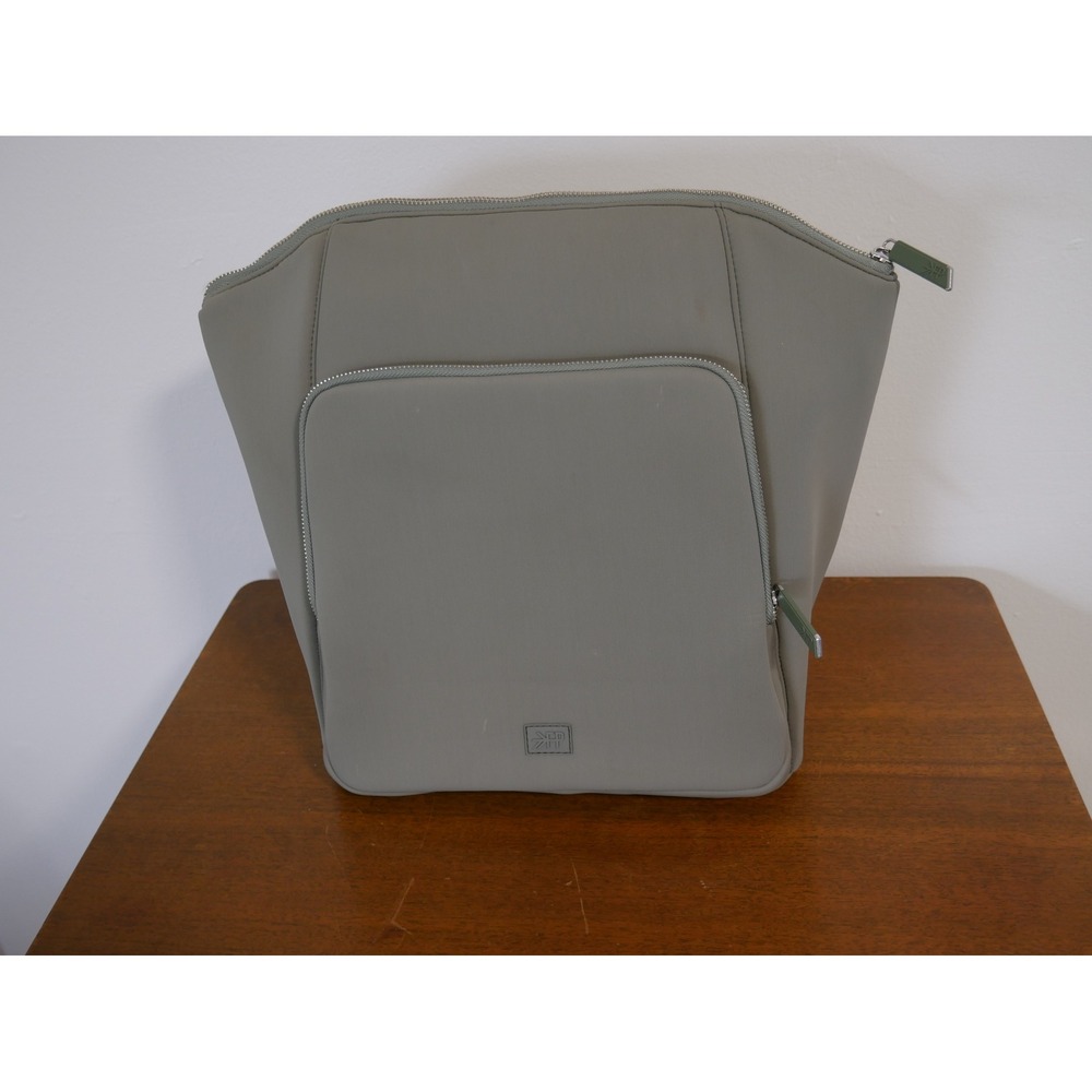 Freshly Picked Sage Gray Baby Bag Backpack
